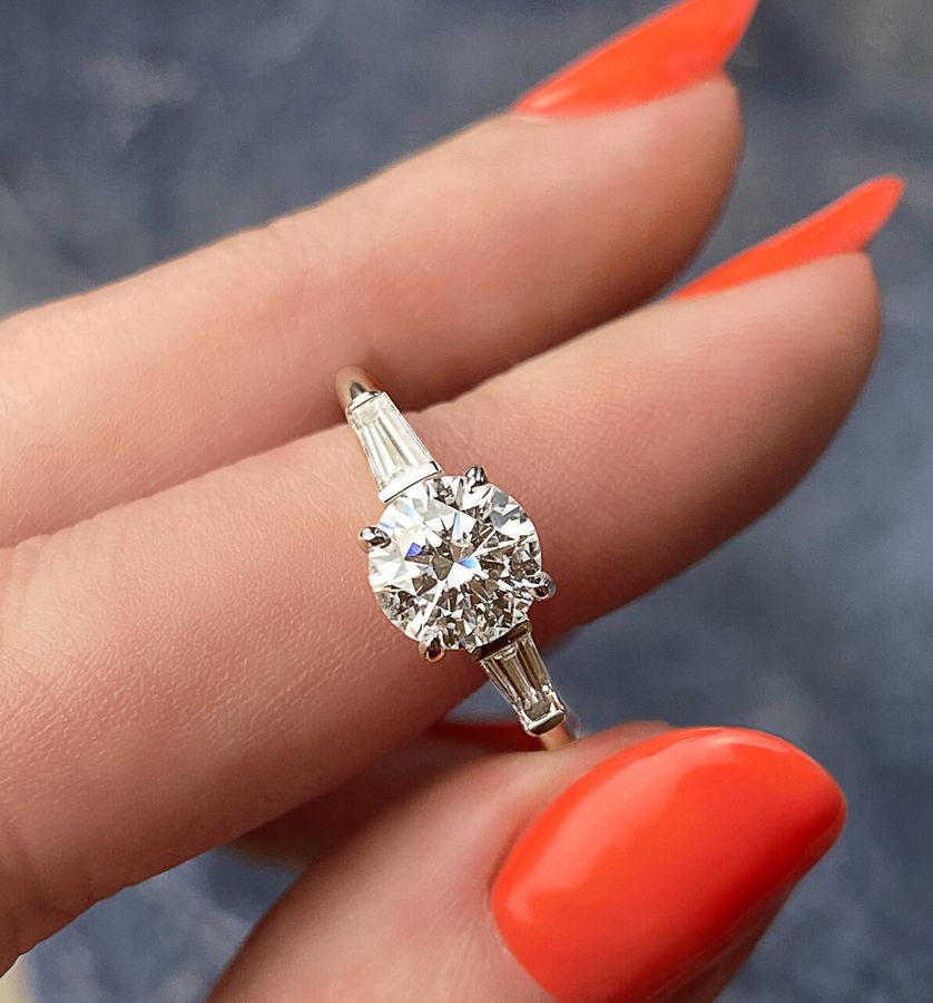 Affordable antique clearance engagement rings