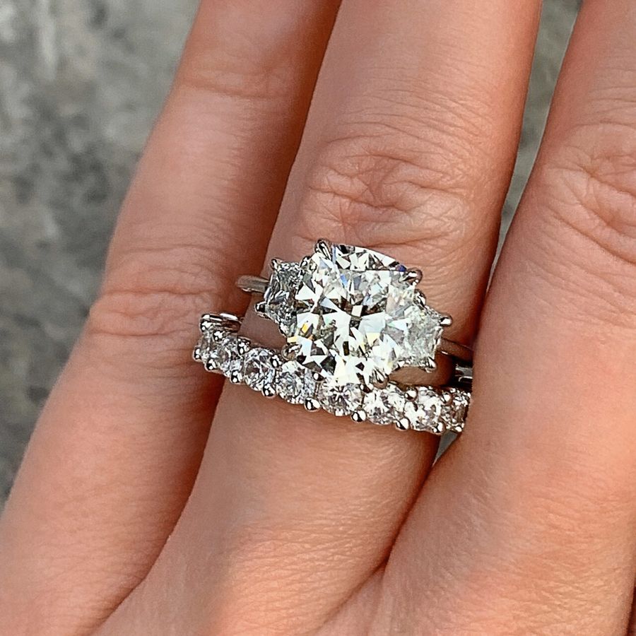 Image of kim on sale kardashian engagement ring