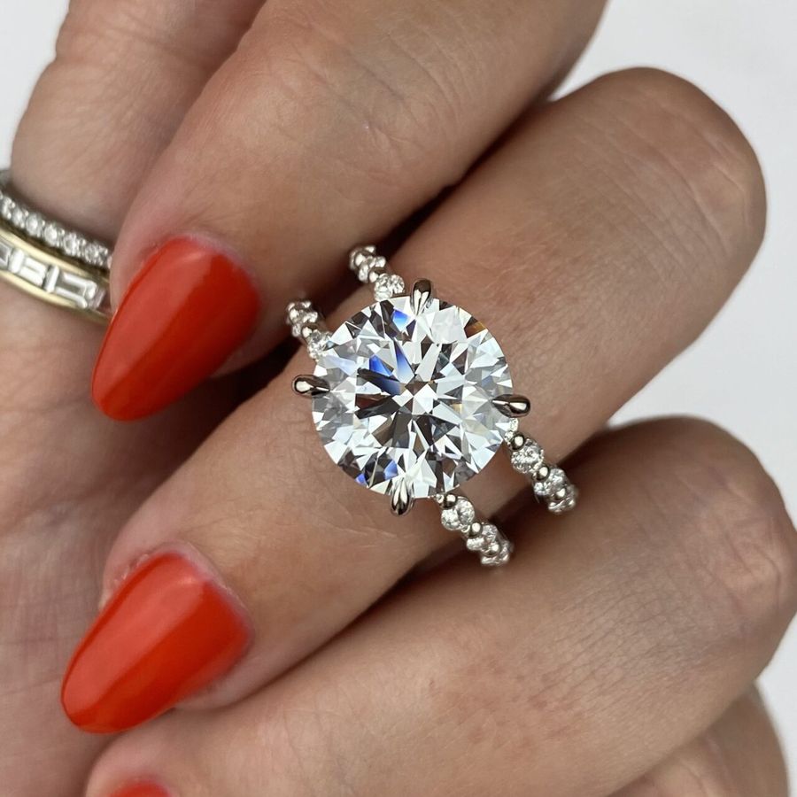 The Sleek Style Of The Split Shank Engagement Ring Frank Darling