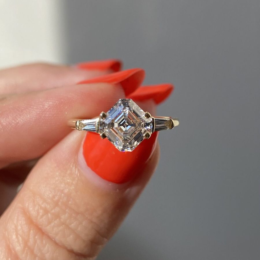 8mm moissanite in on sale carats