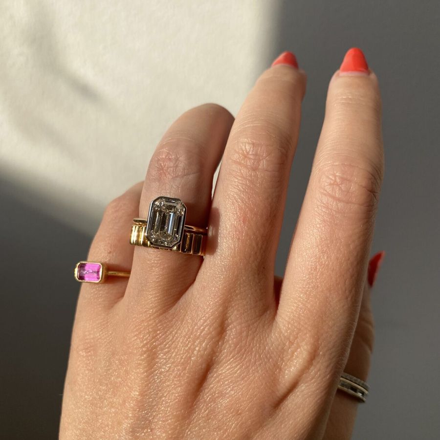 A Diamond on Every Finger: How to Stack Your Diamond Rings - FARFETCH