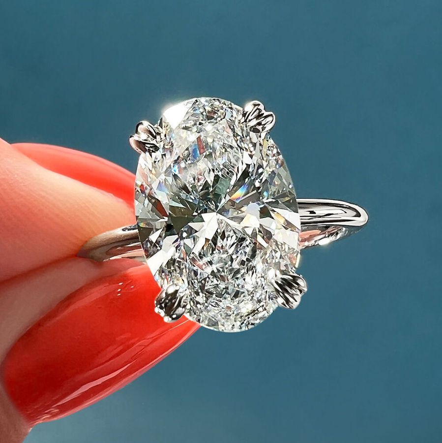 Twirl Band Diamond Engagement Ring - Tailored Jewel